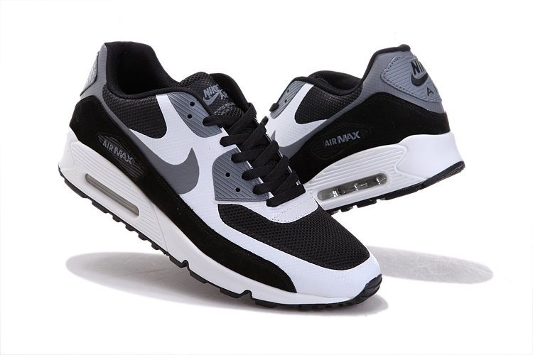 Nike Air Max Shoes Womens Black/White/Gray Online